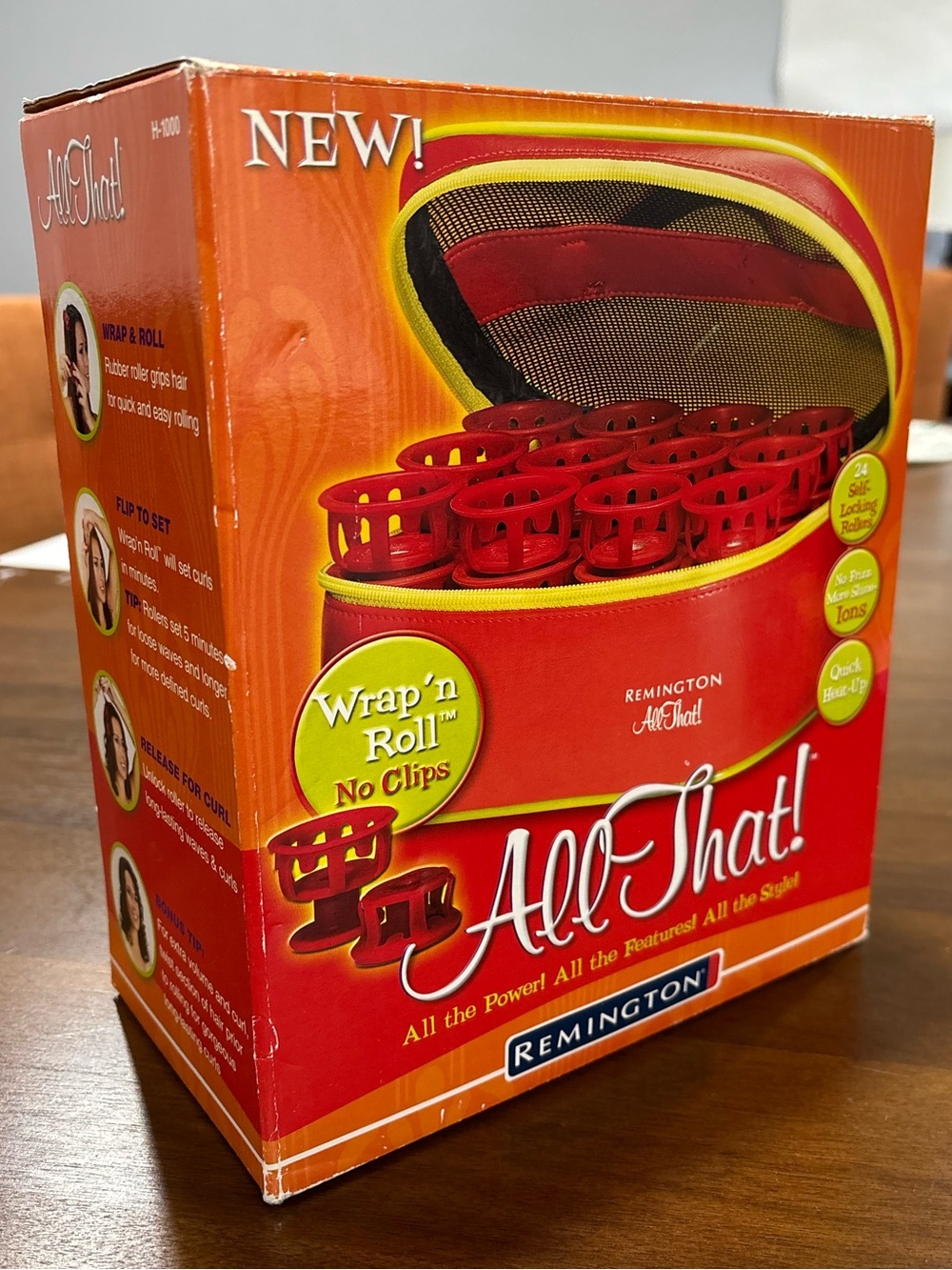 Remington All That Wrap n Roll Rubber Hot Curlers, great gently used condition